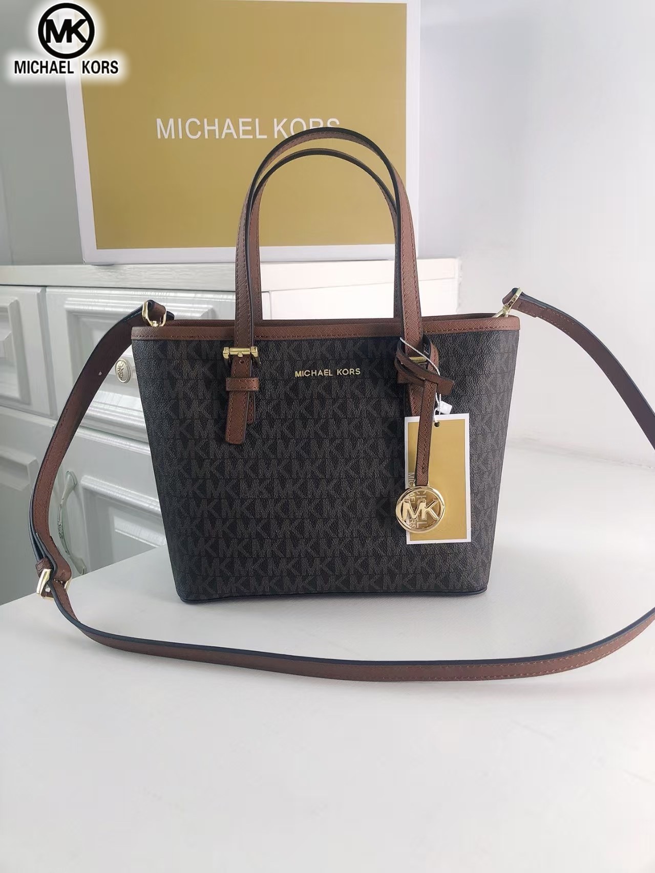 Women'S Bags Michael Kors - حقيبة كتف نسائية فاخرة من مايكل