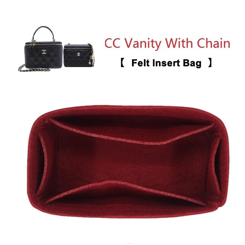 Women Vanity Bags - ورأى إدراج مقسم حقيبة ل CC
