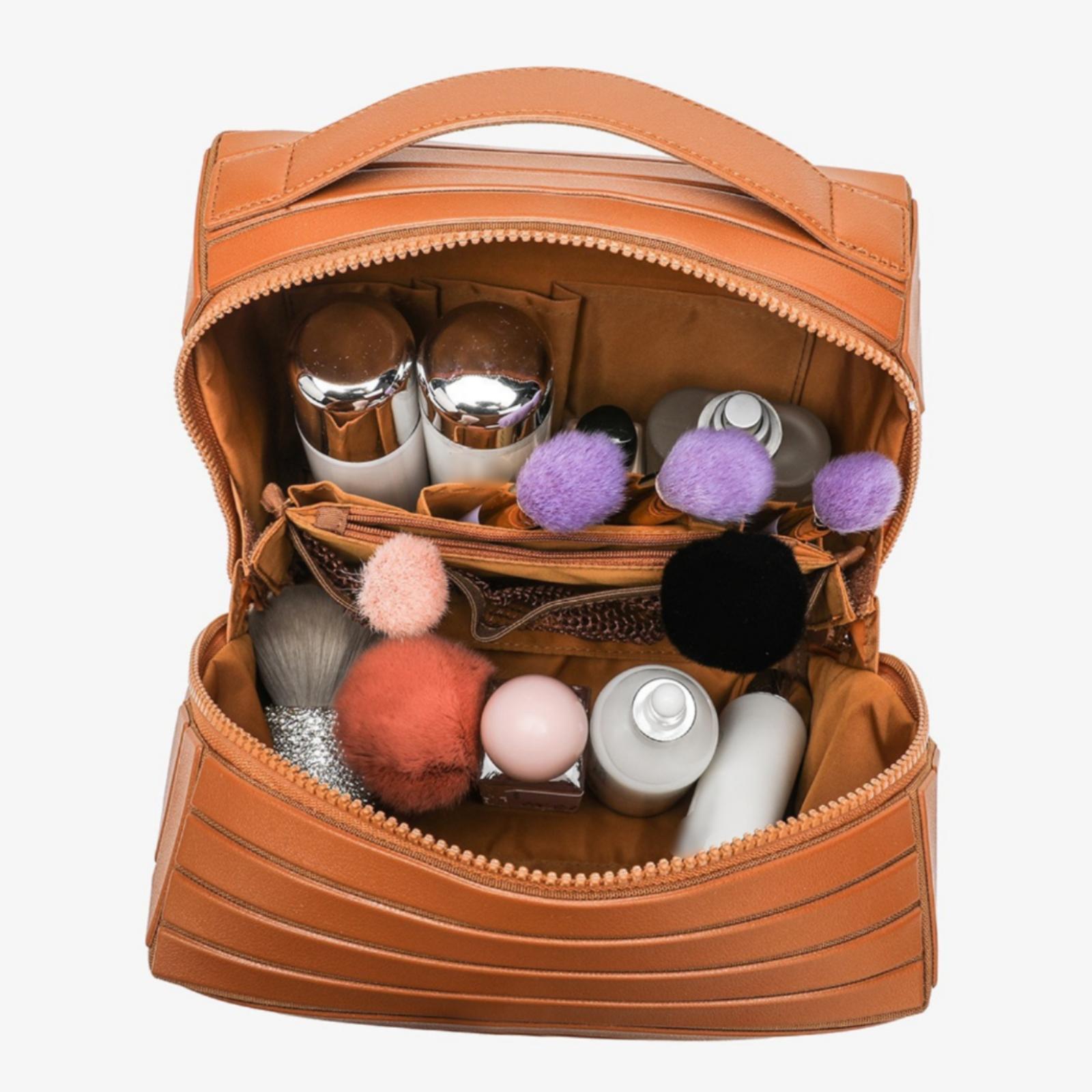 حقيبة مستحضرات تجميل نسائية كب - مراجعة Women Vanity Bags وسعره