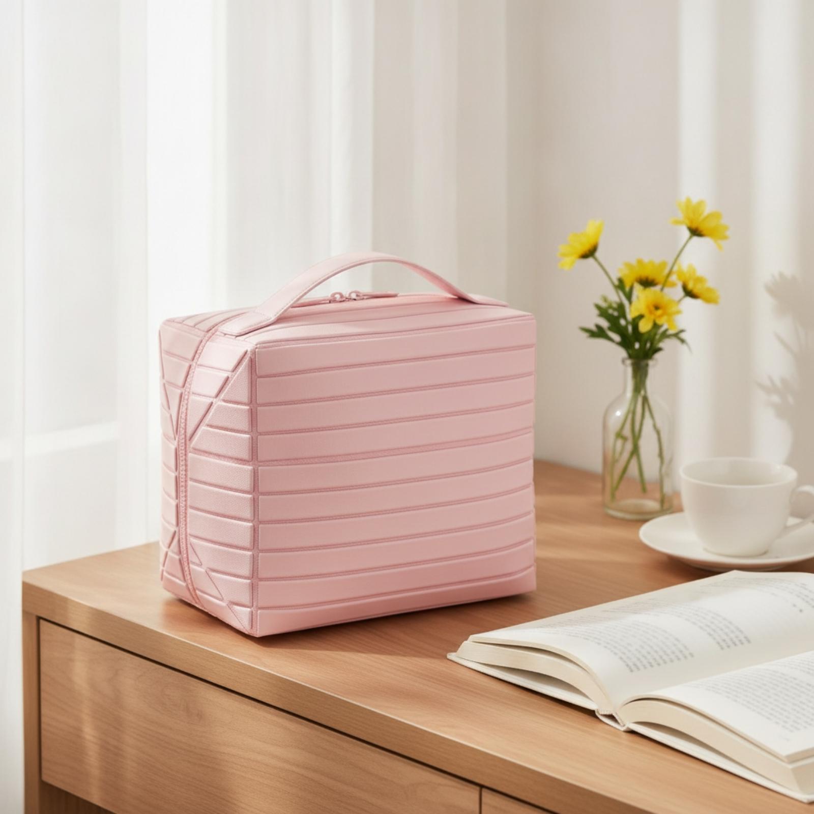 حقيبة مستحضرات تجميل نسائية كب - مراجعة Women Vanity Bags وسعره