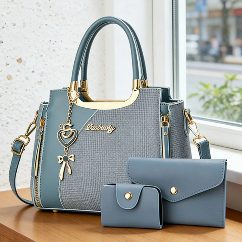 مجموعة حقائب يد أنيقة للنساء،  - مراجعة Women Bags Leather وسعره