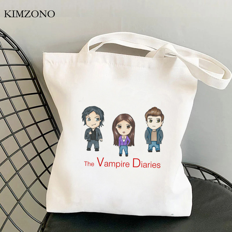 يوميات مصاص الدماء حقيبة تسوق  - مراجعة Women Bags Jute وسعره