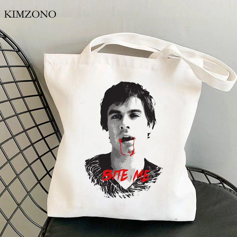 يوميات مصاص الدماء حقيبة تسوق  - مراجعة Women Bags Jute وسعره