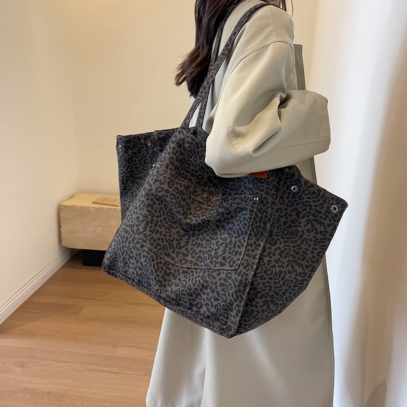 حقيبة يد بنمط الفهد، حقيبة كتف - مراجعة Women Bags For Work وسعره