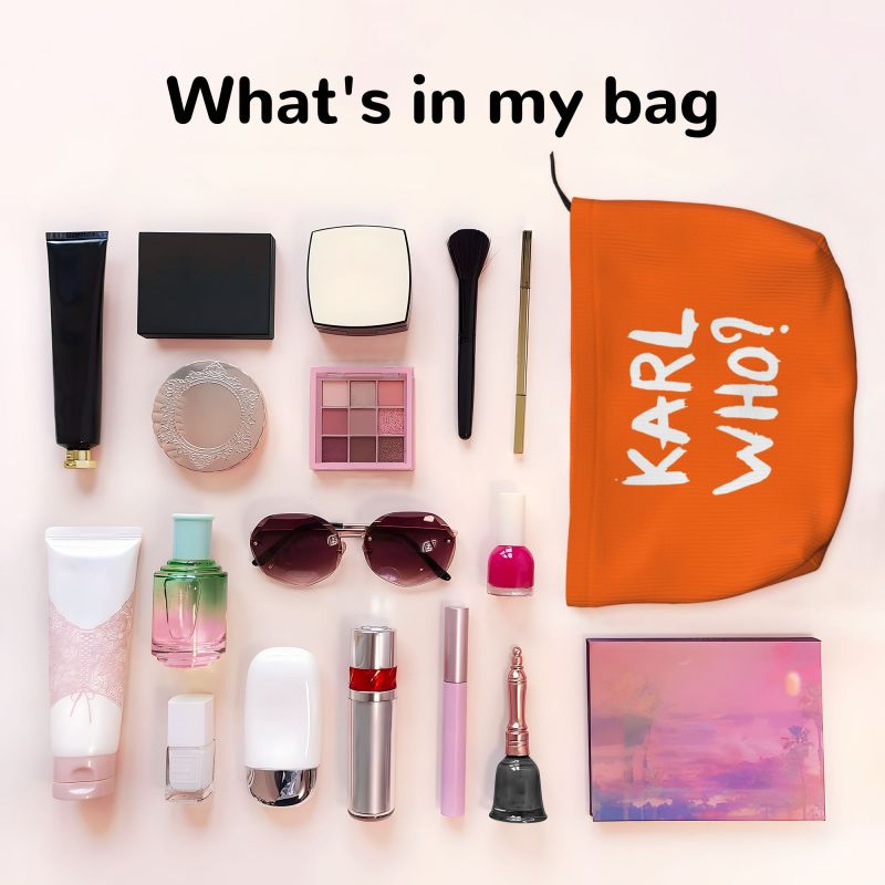 حقيبة مكياج كارل هو سولوجان لل - مراجعة Women'S Karl Bags وسعره