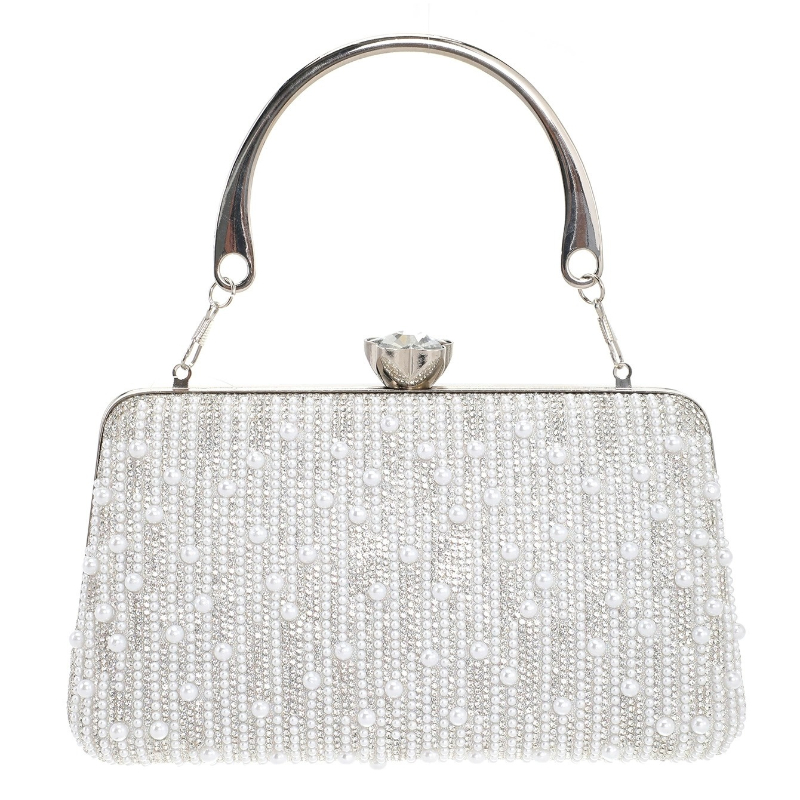 حقائب سهرة رسمية فضية للنساء ت - مراجعة Women Bags Gold وسعره