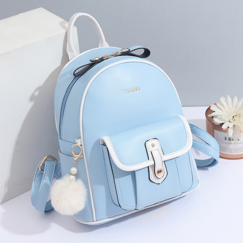 حقيبة ظهر أنيقة بنسيج أحادي ال - مراجعة Women Bags Offers وسعره