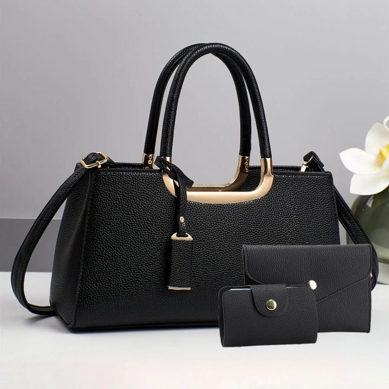 حقائب كتف من جلد البولي يوريثا - مراجعة Women Bags Leather وسعره