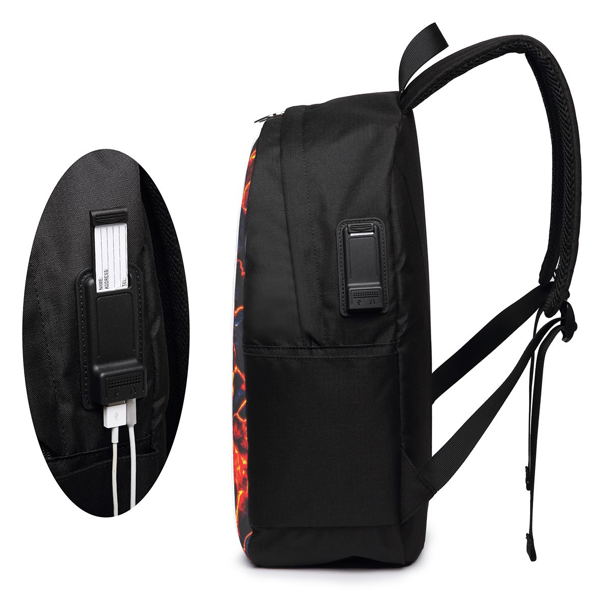 حقيبة ظهر بتصميم بركان الماغما - مراجعة Womens Backpack وسعره