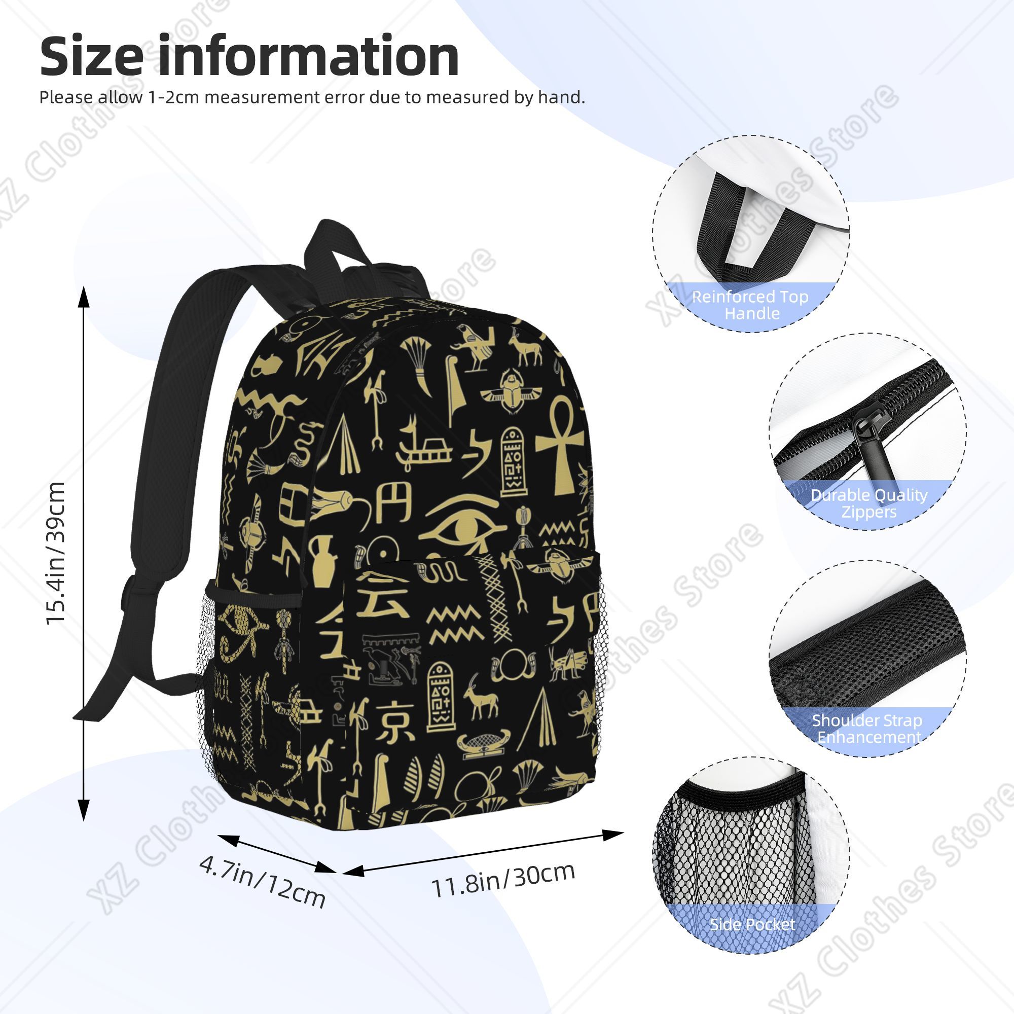 حقيبة ظهر بتصميم إله مصر القدي - مراجعة Women Bags Egypt Sale وسعره