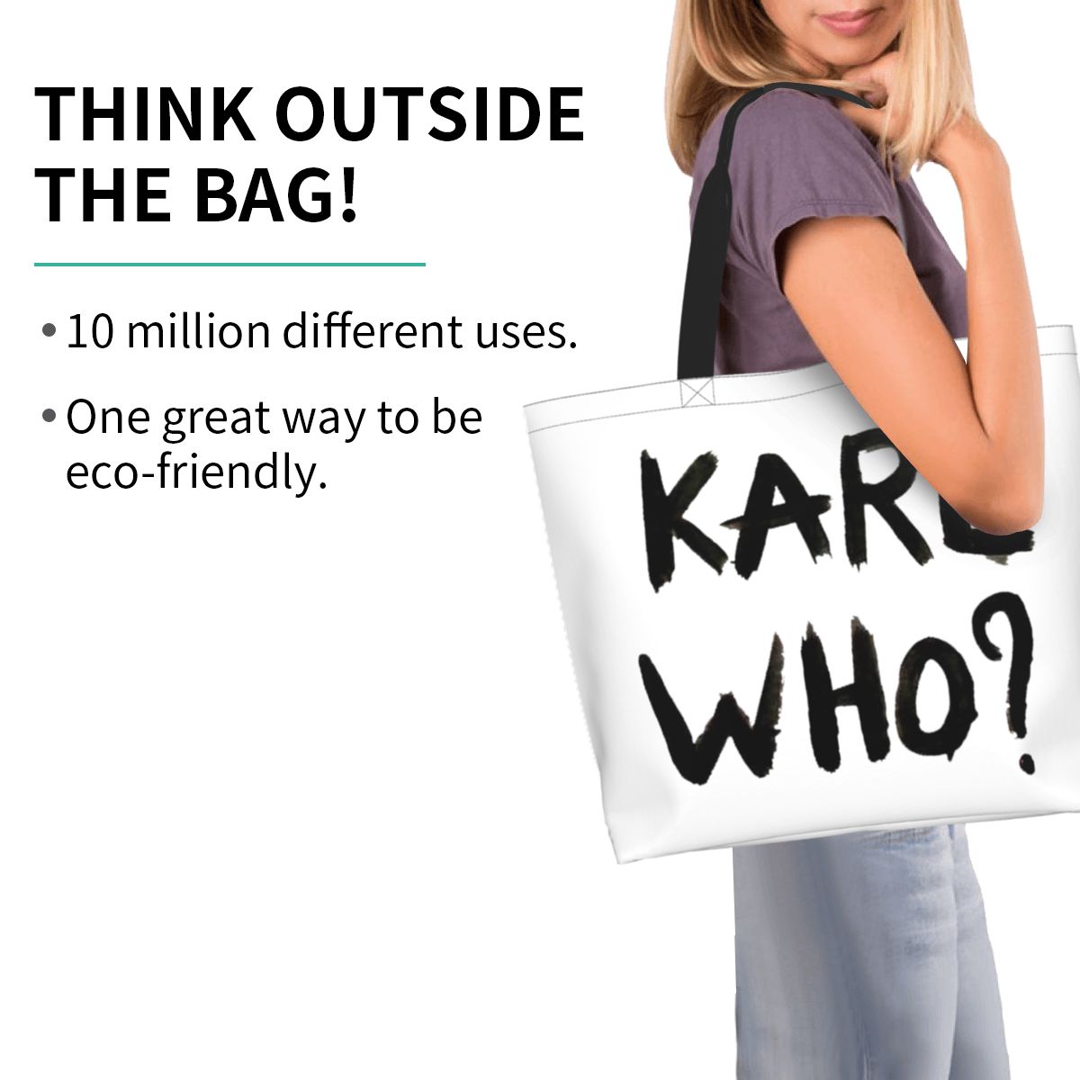 حقيبة تسوق بقالة مخصصة للنساء  - مراجعة Women'S Karl Bags وسعره