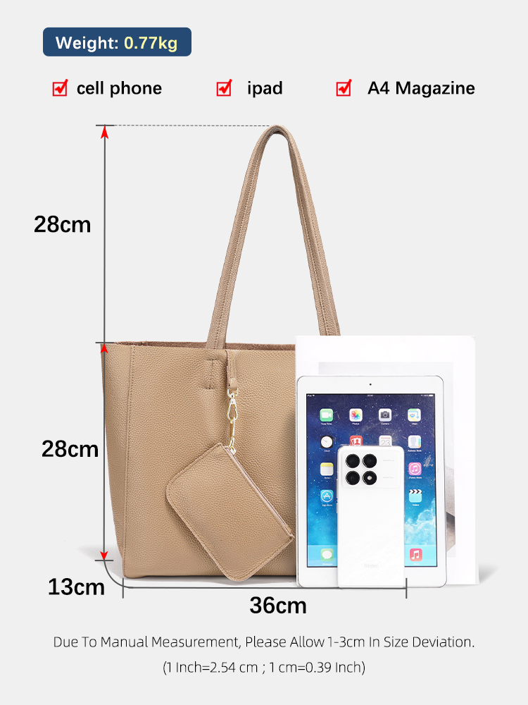 حقيبة يد كبيرة من الجلد الطبيع - مراجعة Women Bags For Work وسعره