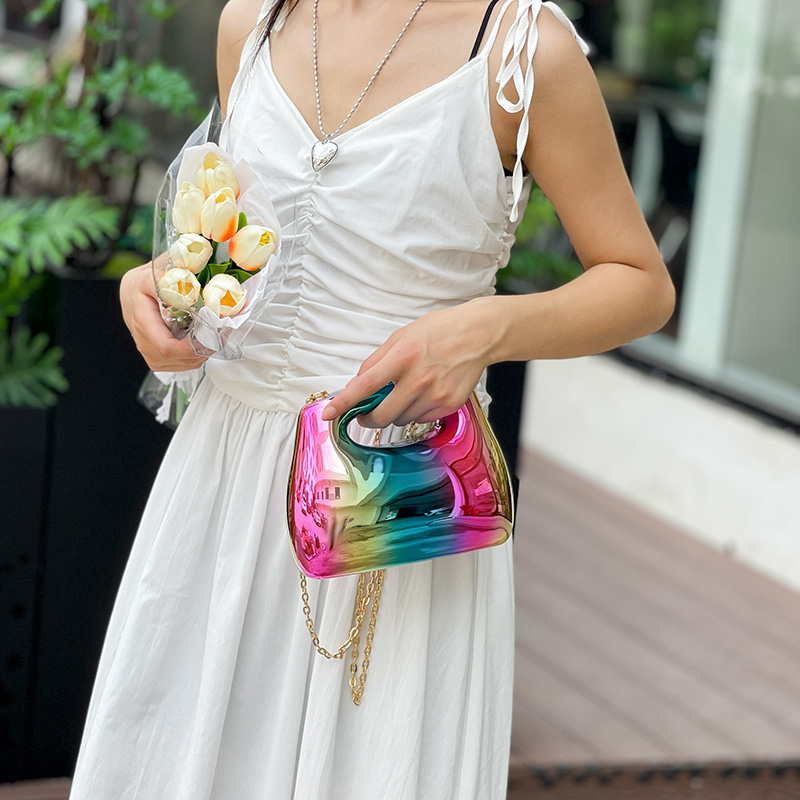 أمزجة-حقيبة كتف بسلسلة أكريليك - مراجعة Women Bags Offers وسعره