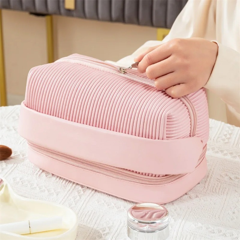 حقيبة مكياج لطيفة من جلد البول - مراجعة Women Bags Leather وسعره