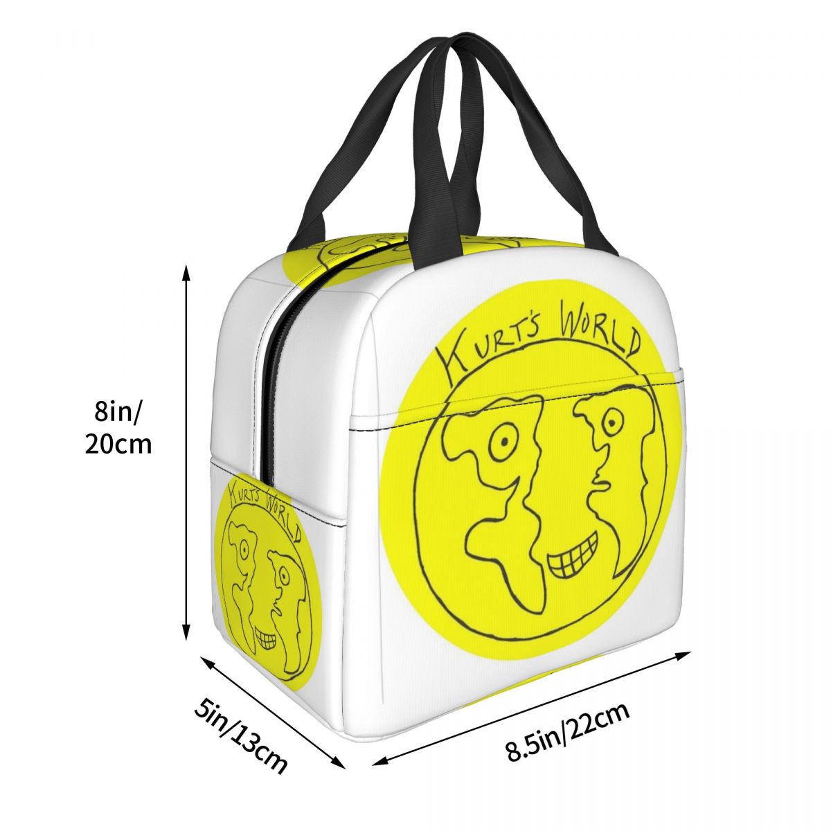 حقيبة غداء معزولة بشعار Joe Ke - مراجعة Women Bags Kurt وسعره