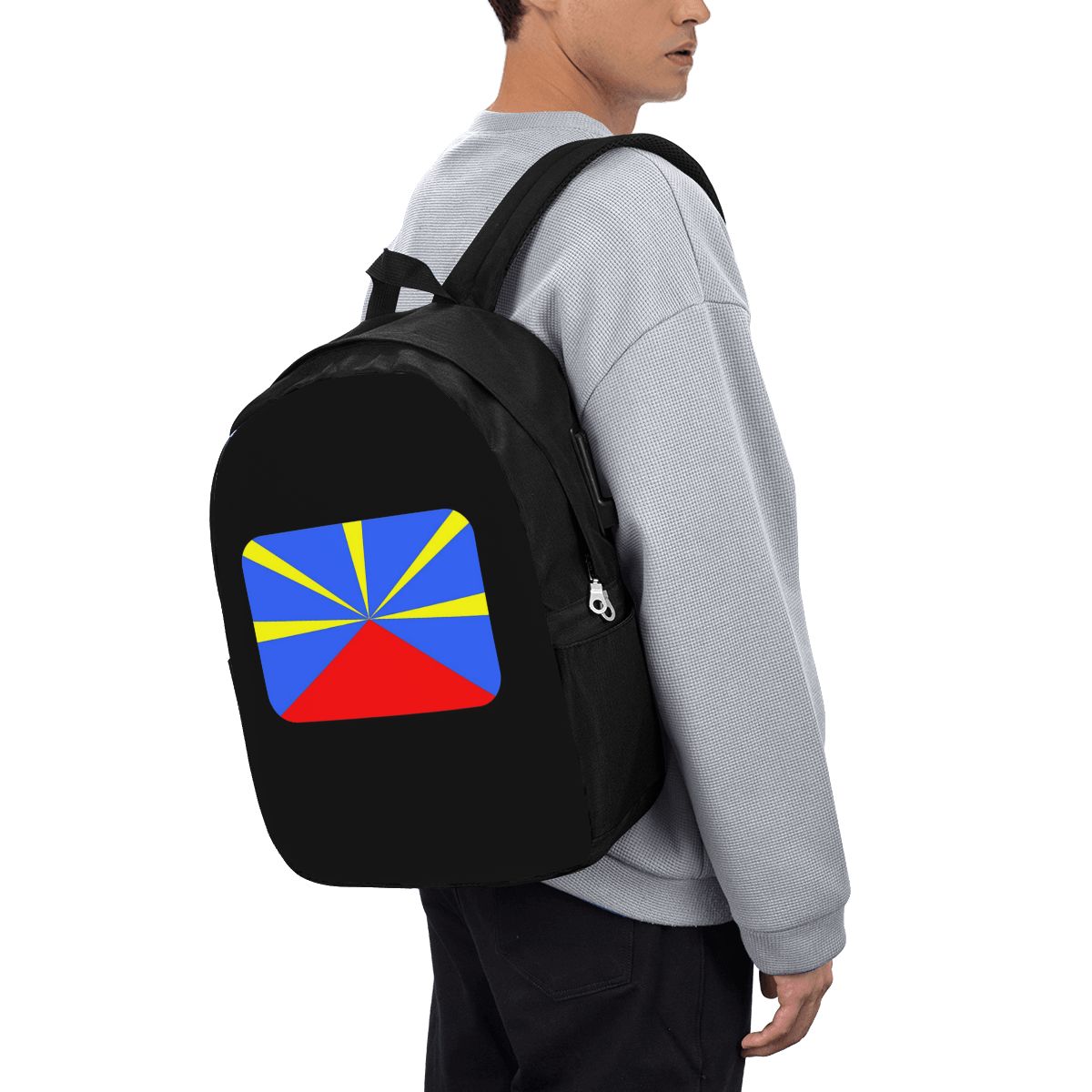 حقيبة ظهر بعلم جزيرة ريونيون 9 - مراجعة Womens Backpack وسعره