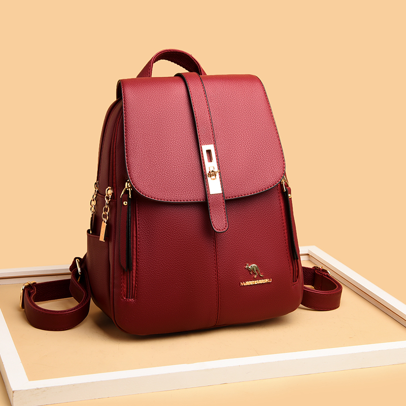 حقائب ظهر جلدية فاخرة للفتيات  - مراجعة Women Bags Guess وسعره