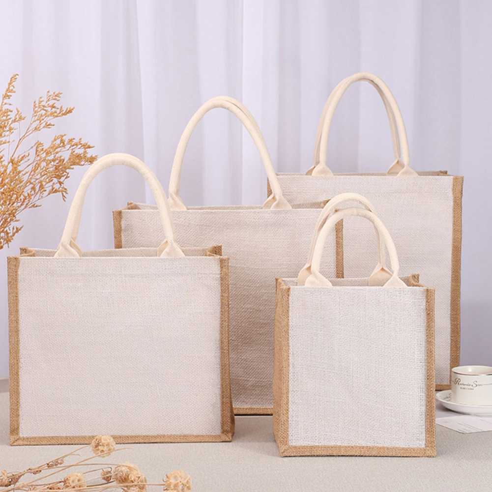 حقيبة يد نسائية كبيرة السعة من - مراجعة Women Bags Jute وسعره