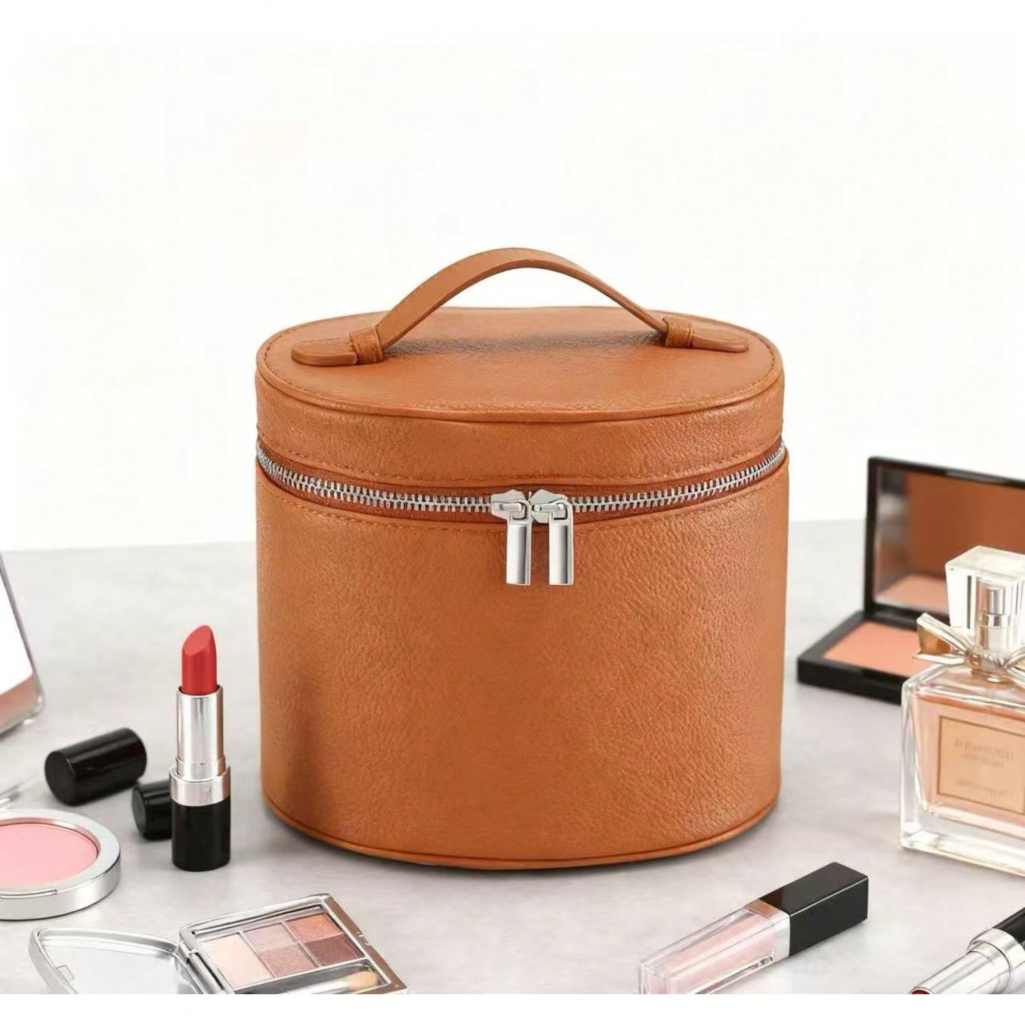 حقيبة مكياج للسفر مع فاصل قابل - مراجعة Women Vanity Bags وسعره