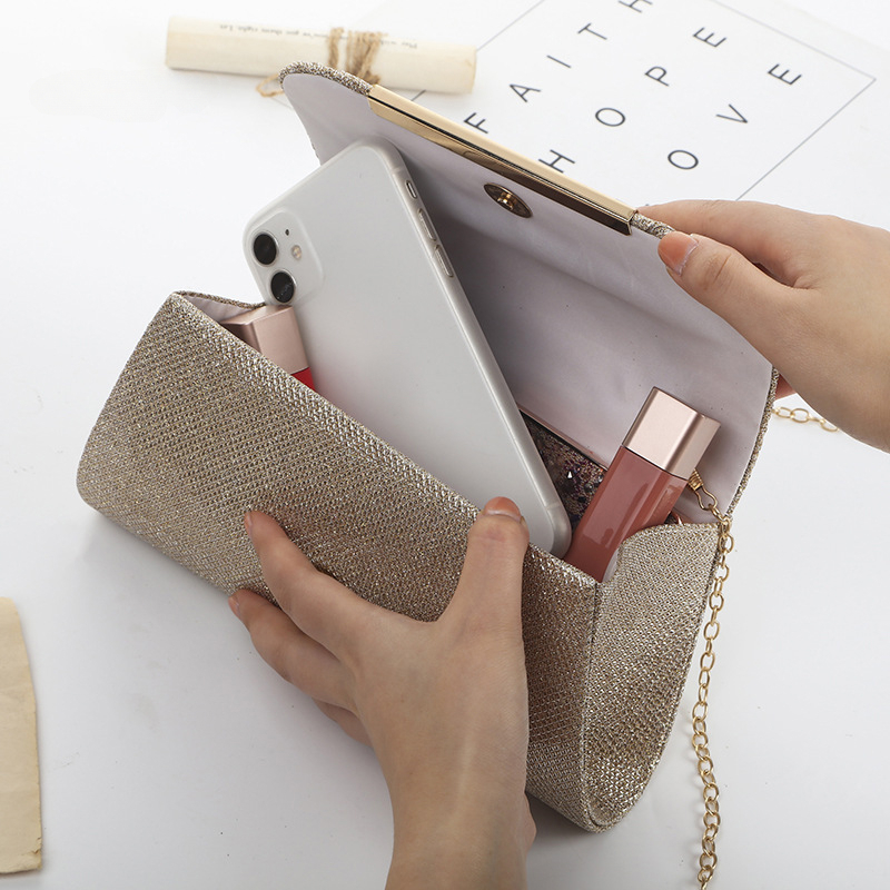 الكريستال مساء حقيبة مخلب للنس - مراجعة Women Bags Gold وسعره
