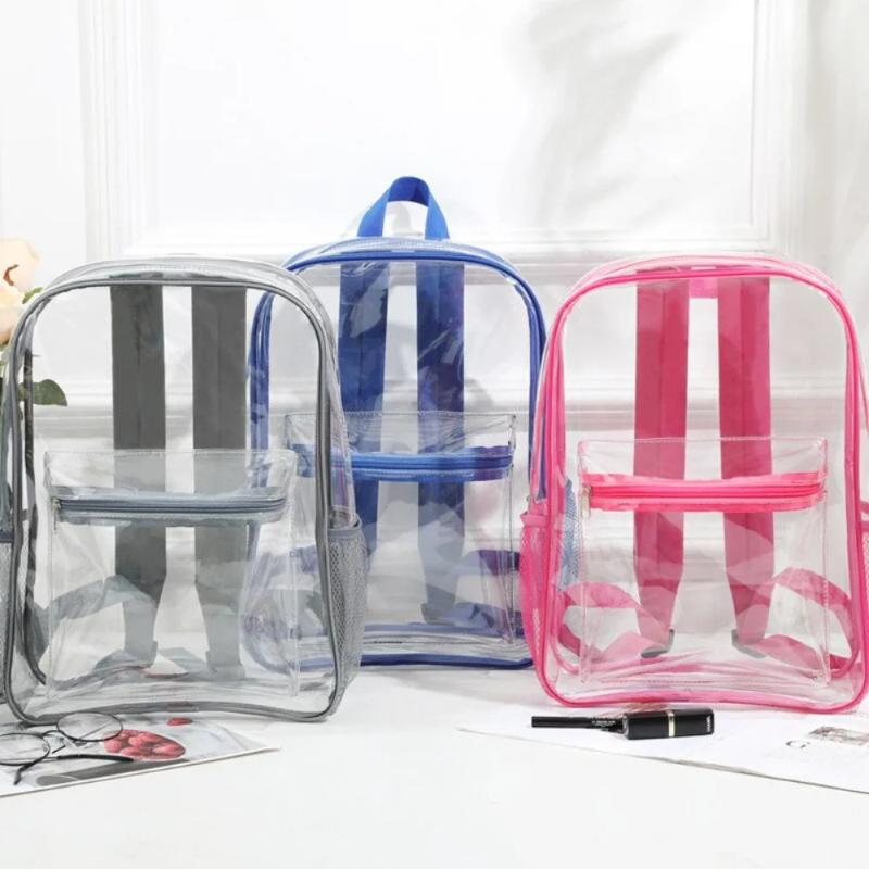 حقيبة ظهر شفافة من البولي فيني - مراجعة Women Bags Sale وسعره
