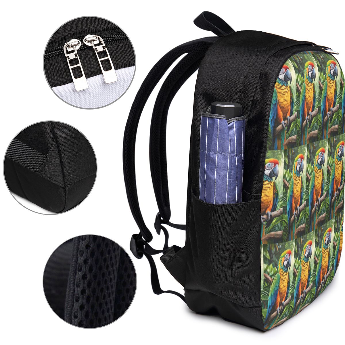 حقيبة ظهر لطيفة على شكل ببغاء  - مراجعة Womens Backpack وسعره