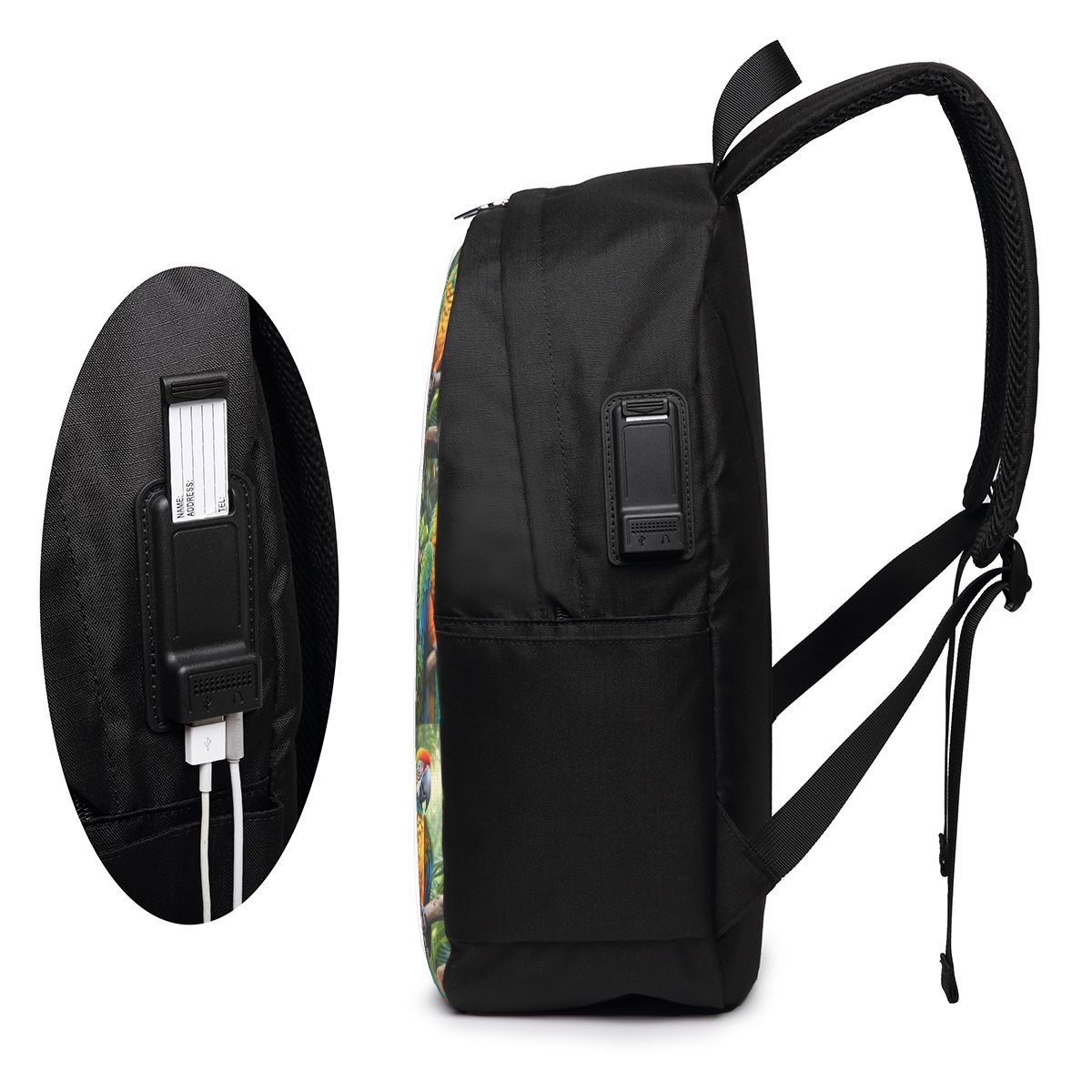 حقيبة ظهر لطيفة على شكل ببغاء  - مراجعة Womens Backpack وسعره