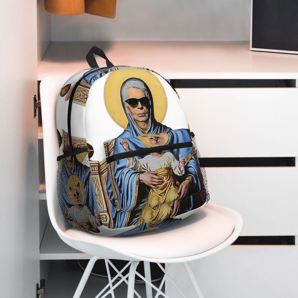 حقيبة ظهر كارل هو فاشون بطبعة  - مراجعة Women'S Karl Bags وسعره