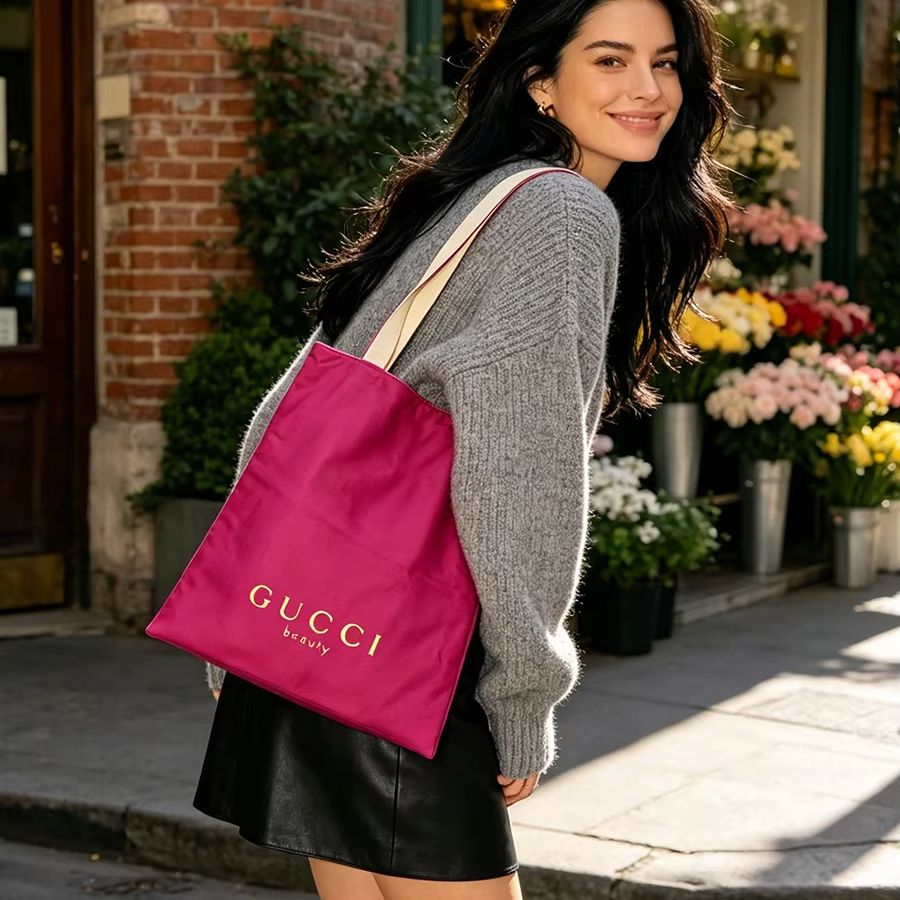 حقيبة يد نسائية من قماش GUCCI  - مراجعة Women Bags Gucci وسعره