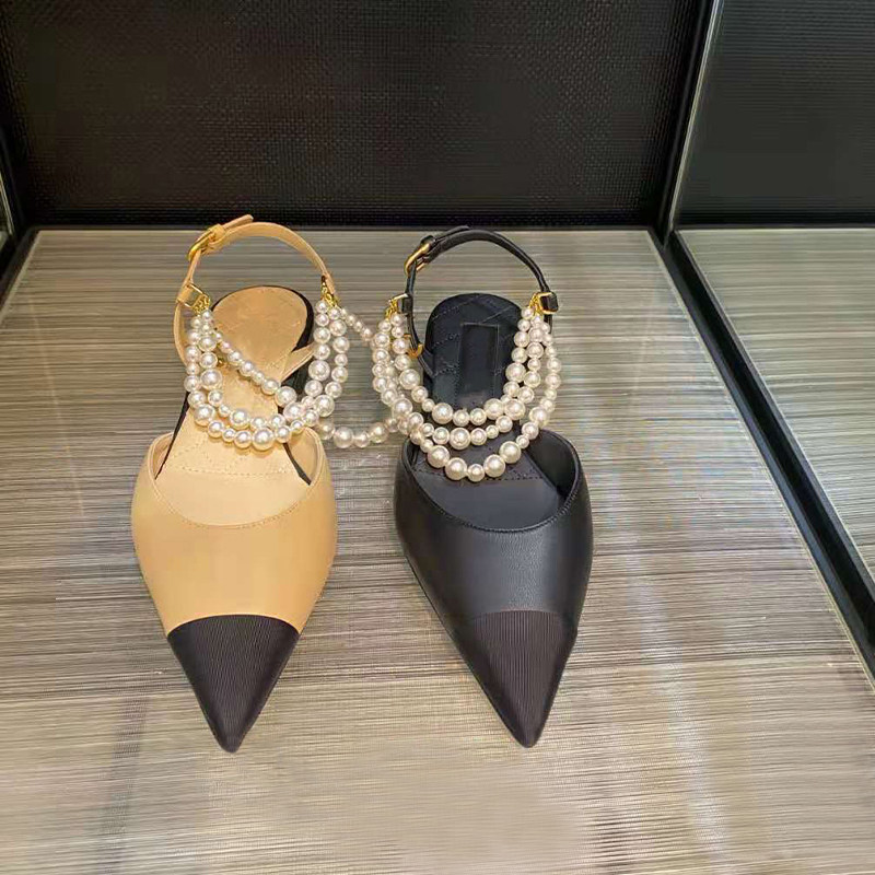صنادل نسائية صيفية جديدة مدببة - مراجعة Women Bags New وسعره
