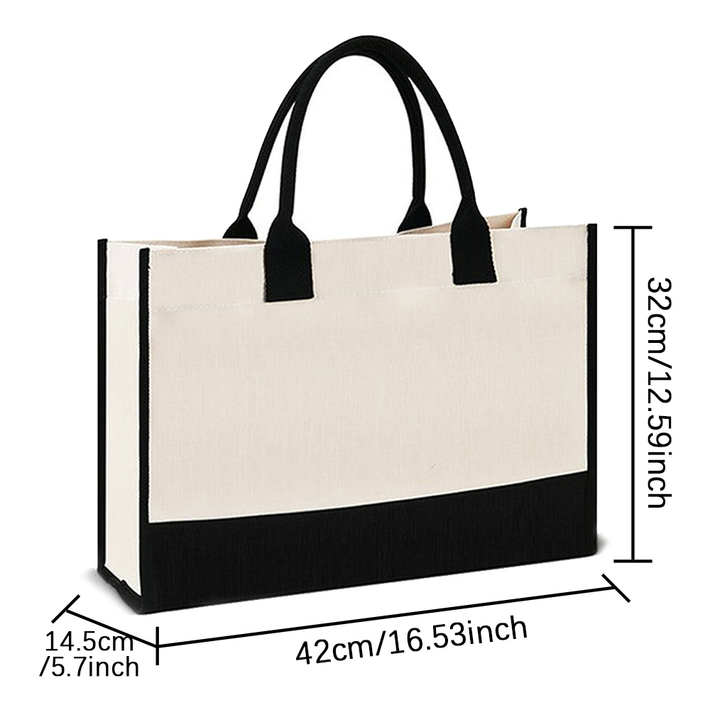 حقيبة يد نسائية قابلة لإعادة ا - مراجعة Women Bags Jute وسعره